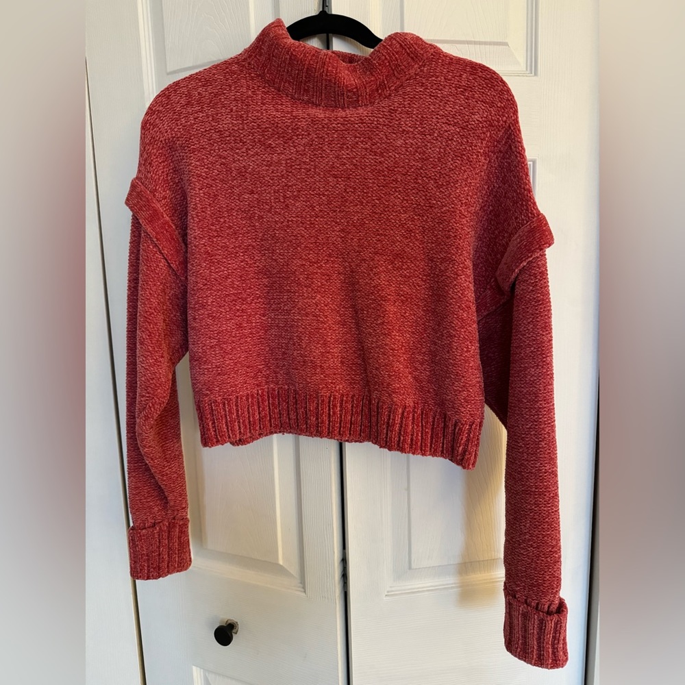 Urban Outfitters mock neck crop sweater